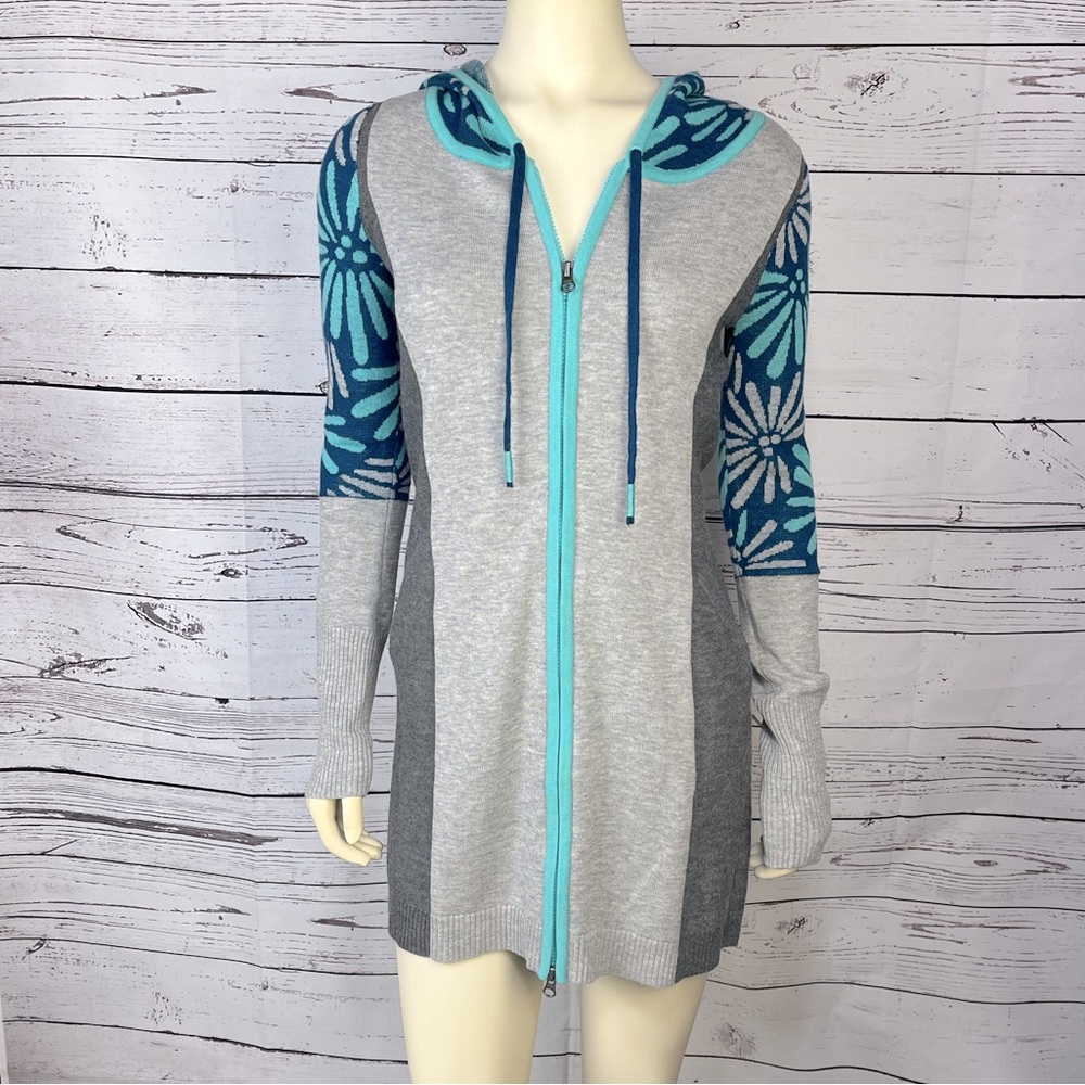 *Rare* Title Nine Woolicious Full Zip Sweater Tunic Size XS